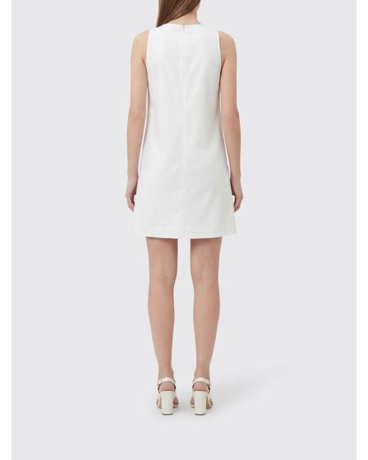 Courreges White Courr&Egrave	Ges Cotton Mini Dress