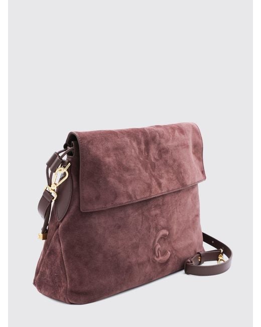 Coccinelle Purple Shoulder Bag