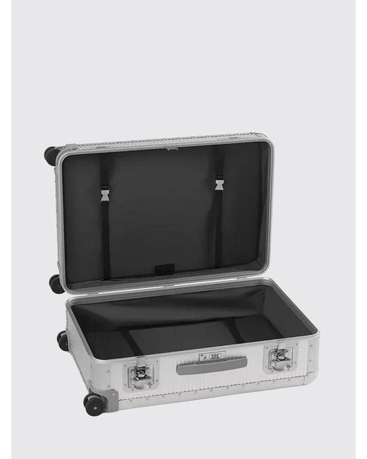 Fpm Milano Gray Bank S Spinner 76 Suitcase for men