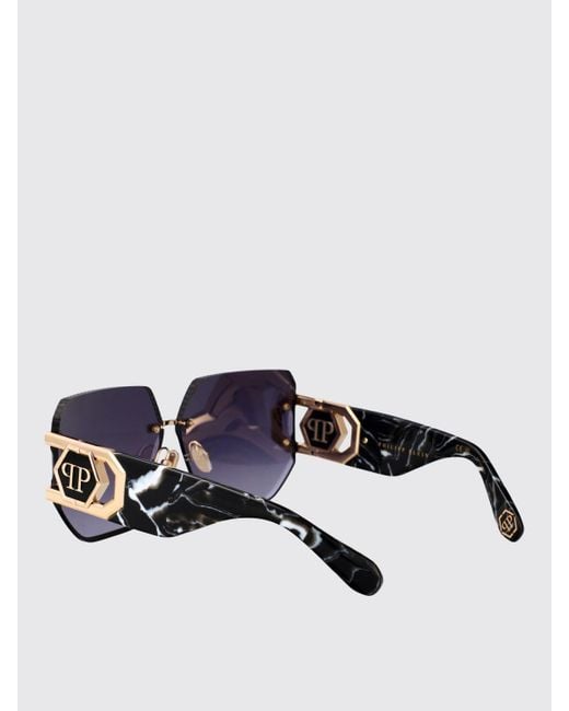 Philipp Plein Blue Sunglasses