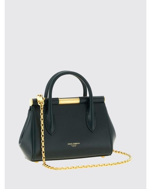 Dolce & Gabbana Green Dolce &Amp Gabbana Marlene Leather Bag