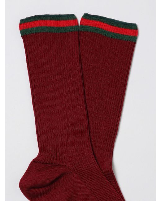 Gucci Red Socks