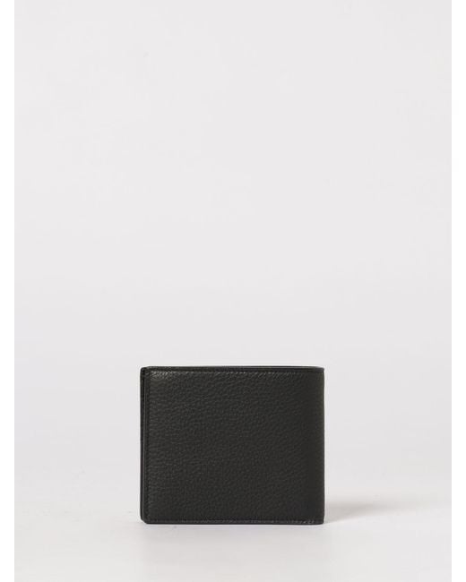 Saint Laurent White East/West Tiny Cassandre Wallet for men