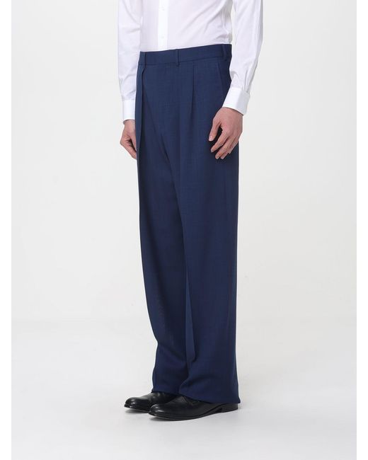 Tom Ford Blue Formal Wool Trousers for men