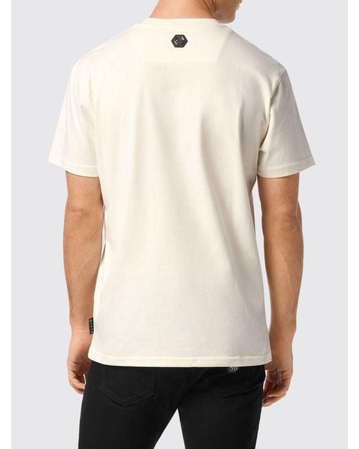 Philipp Plein Natural T-Shirt for men