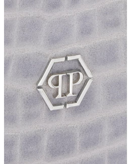 Philipp Plein Gray Wallet for men