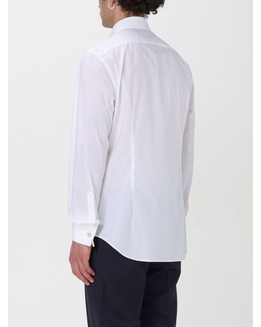 Camisa Corneliani de hombre de color White