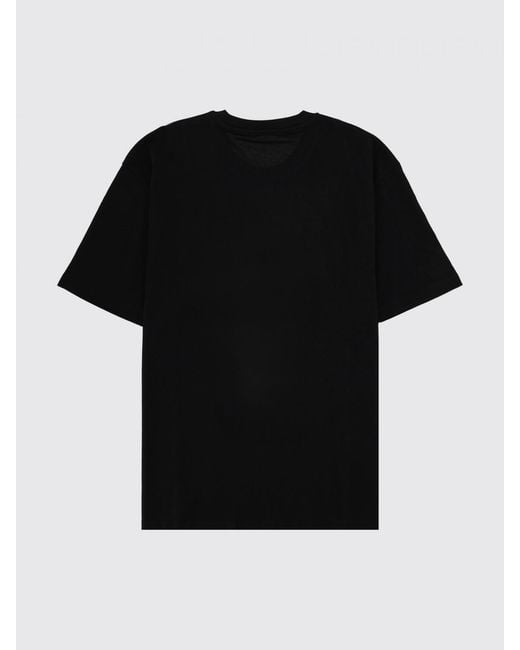Ih Nom Uh Nit Black Printed Cotton T-Shirt for men