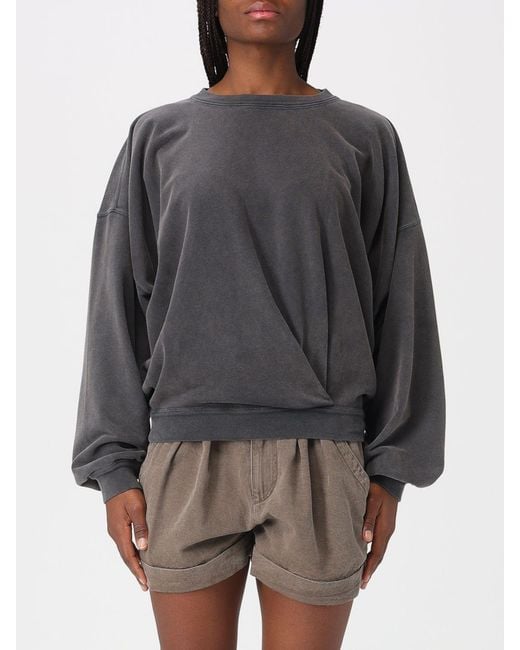 Isabel Marant Gray Cotton Sweatshirt