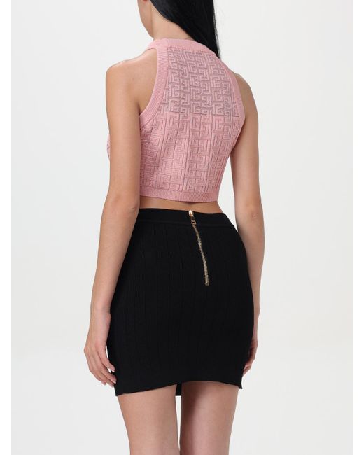 Balmain Pink Top