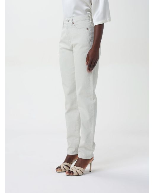 Jeans Saint Laurent en coloris White