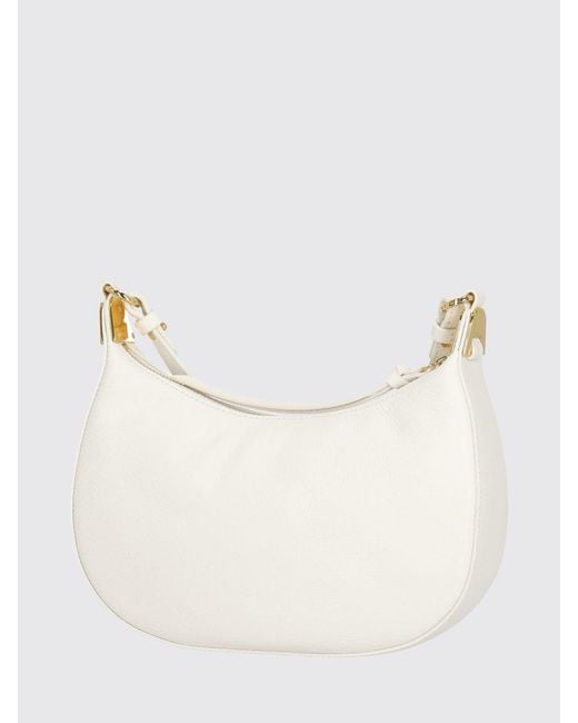 Coccinelle Natural Boheme Grained Leather Bag