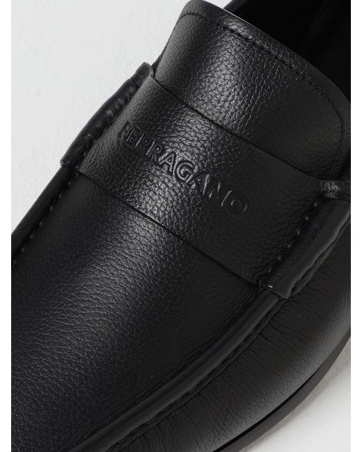 Ferragamo Black Shoes for men
