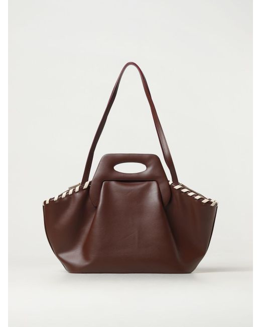 THEMOIRÈ Brown Handbag Themoirè