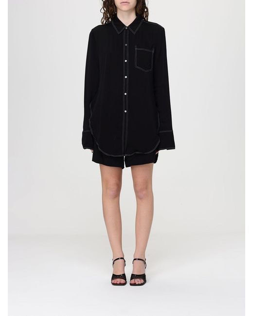 Karl Lagerfeld Black Shirt Set