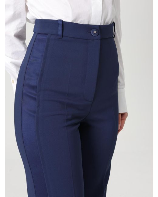 Elisabetta Franchi Blue Hose Damen