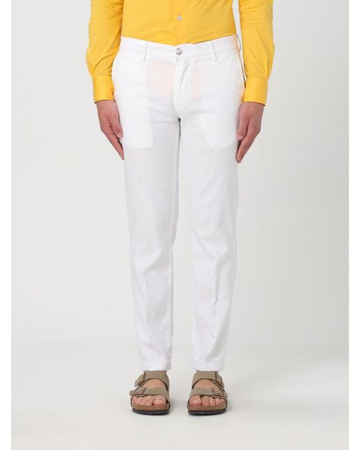 Pantalone di Re-hash in White da Uomo