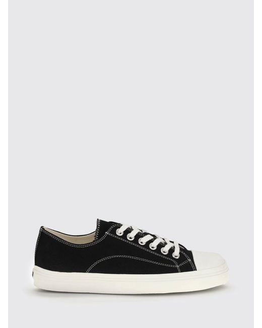 Moschino Couture White Cotton Canvas Sneakers for men
