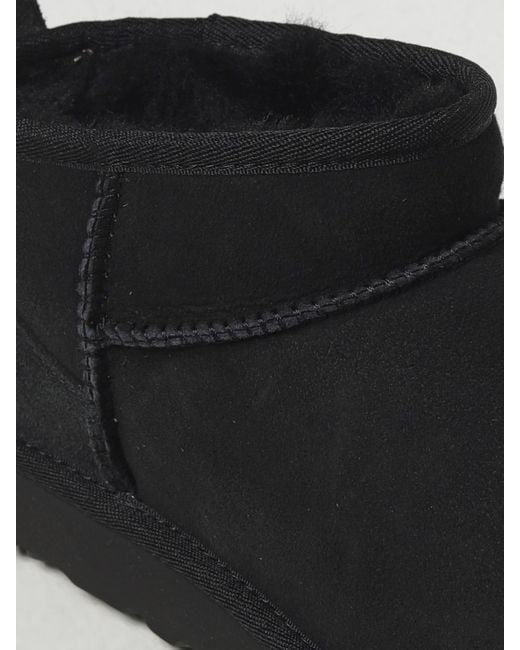 Ugg Black Classic Ultra Mini