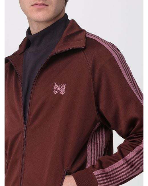 Needles Red Sweater for men