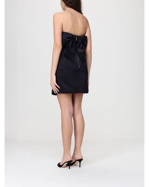 Elisabetta Franchi Black Crêpe Mini Dress