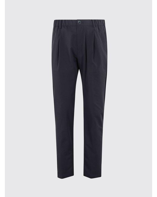 Herno Blue Hero Gabardine Chino Trousers for men