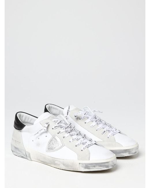 Philippe Model Sneakers Herren in White für Herren