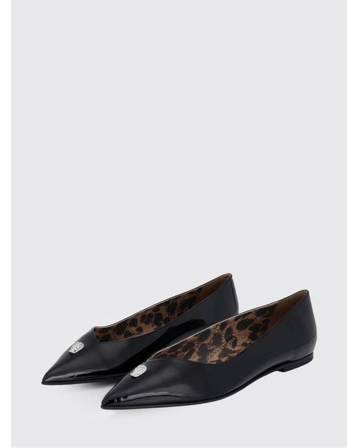 Philipp Plein White Ballet Flats