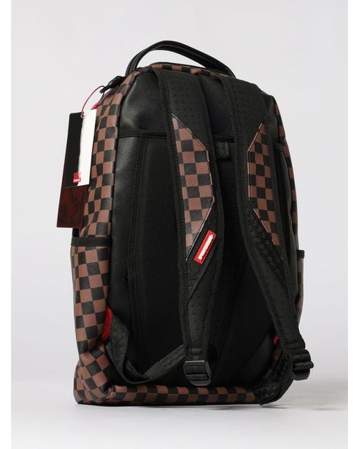 Sprayground Pink Scarface Mob Wife Saffiano Faux Leather Backpack for men