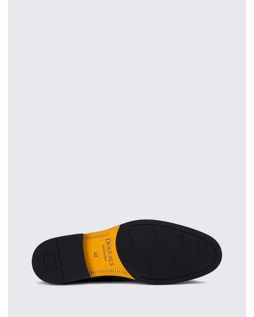 Doucal's Black Brogue Shoes for men