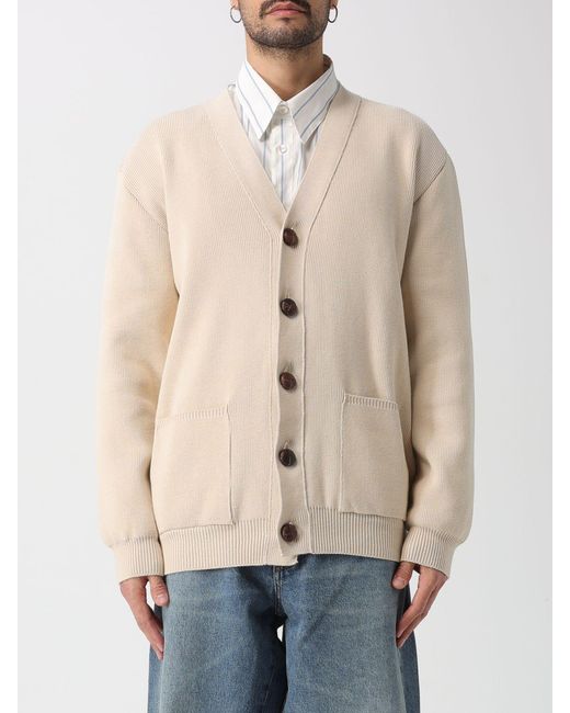 Golden Goose Deluxe Brand Natural Cotton Cardigan for men