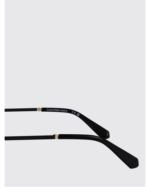 Calvin Klein White Ckj25206S Metal Sunglasses for men
