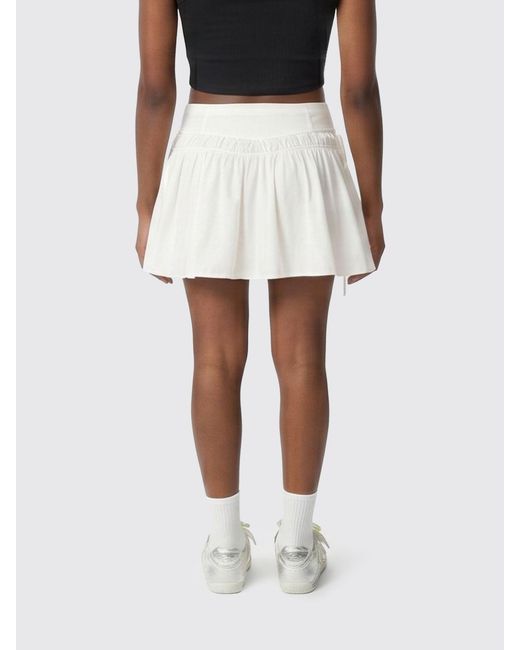 Pinko White Skirt