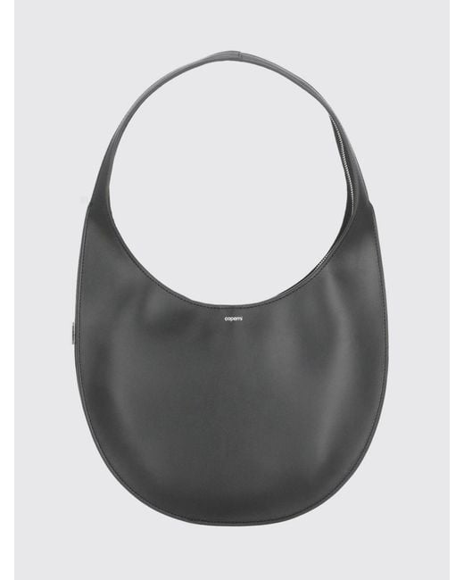 Coperni Gray Swipe Leather Bag