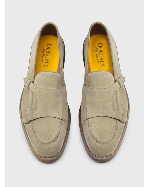 Monk Strap di Doucal's in Natural da Uomo