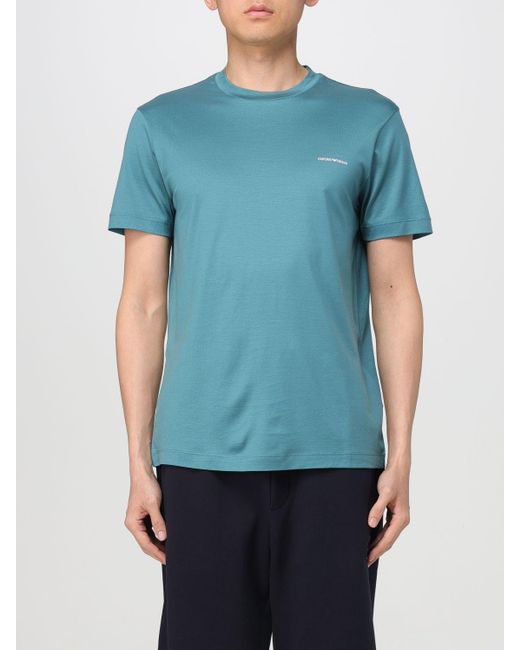 Emporio Armani Blue T-shirt for men