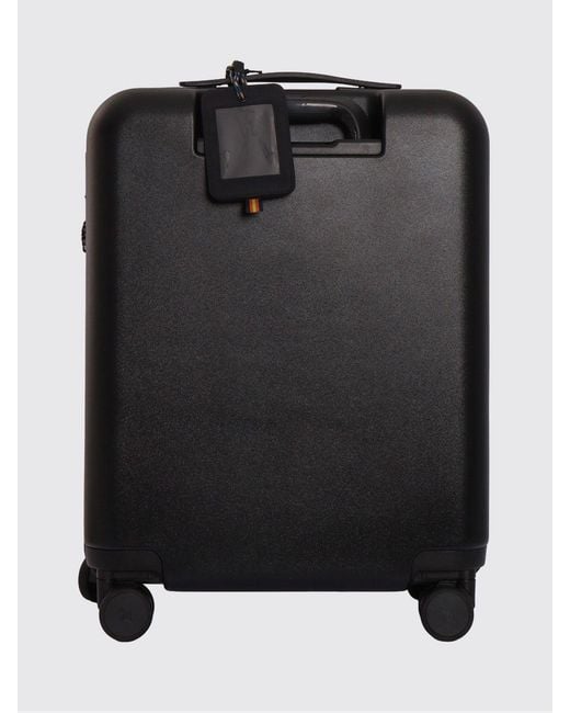K-Way Black Eudoxie Polycarbonate Trolley for men