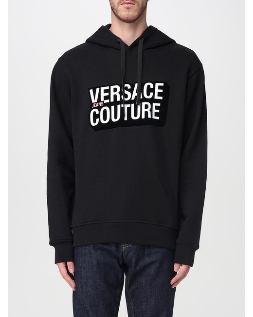 Versace Jeans Couture Black Sweatshirt for men