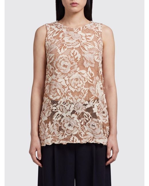 Comme des Garçons Natural Comme Des GarÇ Ons Off-The-Shoulder Lace Top