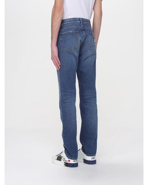 Dolce & Gabbana Blue Dolce &Amp Gabbana Denim Slim Fit Jeans for men