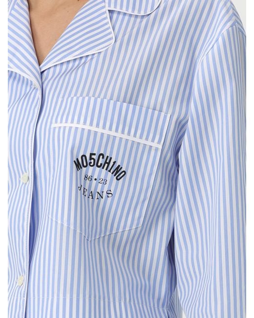 Moschino Blue Shirt