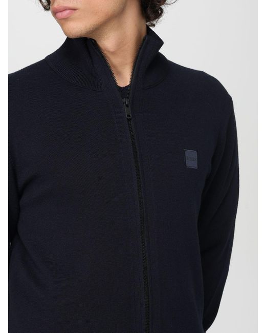 Cardigan Homme Boss pour homme en coloris Blue
