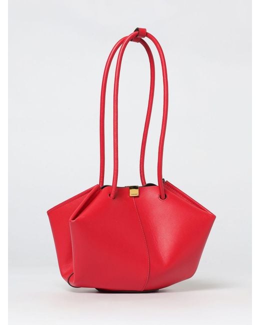 Coccinelle Red Kamy Leather Bag