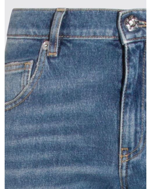 Blumarine Blue Straight Jeans
