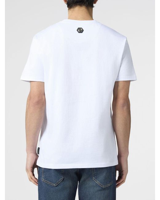Philipp Plein White T-Shirt for men