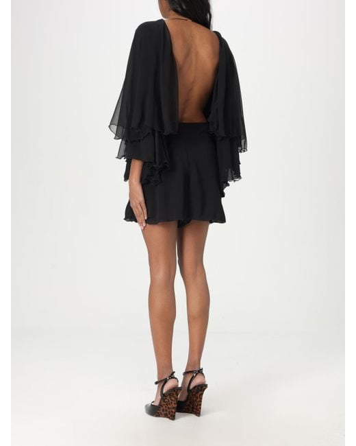 Saint Laurent Black Short Dresses