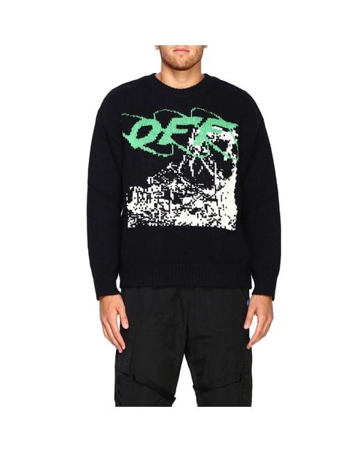 Off white mens jumper hotsell