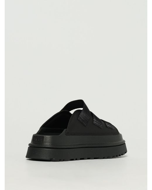 Ugg Black Heeled Sandals