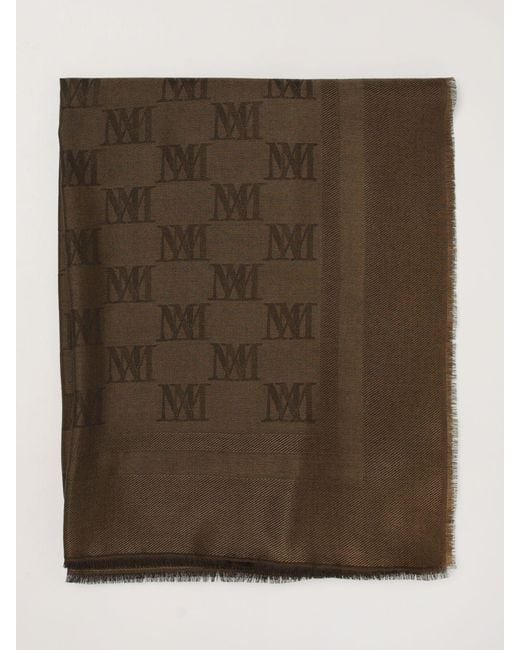 Bufanda Mujer Max Mara de color Brown