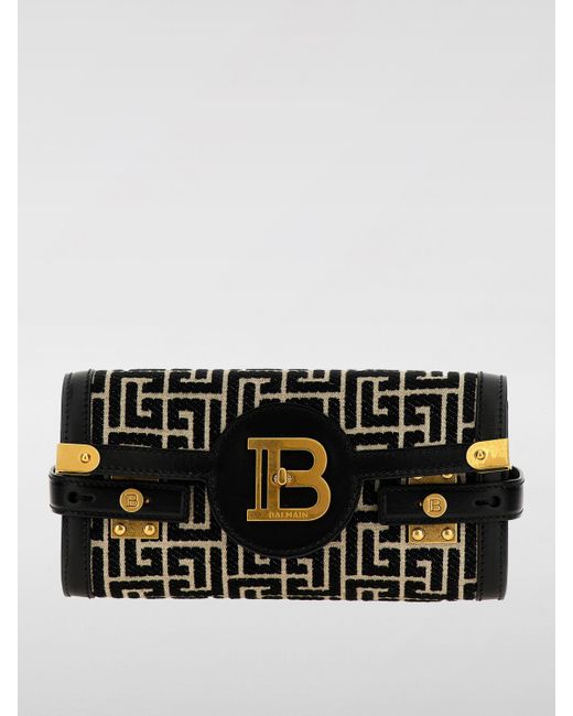 Clutch B-Buzz 23 di Balmain in Black